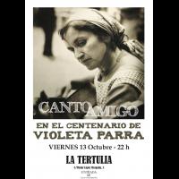 Canto Amigo. Homenaje a Violeta Parra