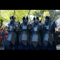 Desfiles de Moros y Cristianos en Cúllar, escuadras cristianas