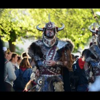 Desfiles de Moros y Cristianos en Cúllar, escuadras cristianas