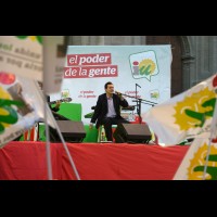 Juan Pinilla en cierre campaña IU