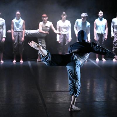 Fotografía de Interferencia (previo al estreno) - Conservatorio de Danza