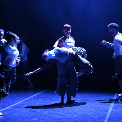 Fotografía de Interferencia (previo al estreno) - Conservatorio de Danza