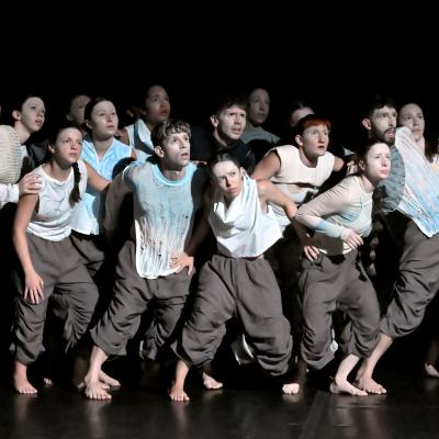 Fotografía de Interferencia (previo al estreno) - Conservatorio de Danza