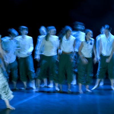 Fotografía de Interferencia (previo al estreno) - Conservatorio de Danza