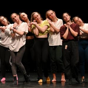 Fotografía de Ensayos Talleres Danza contemporánea - Conservatorio de Danza