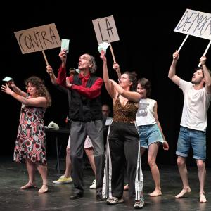 Fotografía de Contra el progreso, el amor y la democracia - La Carpintería Teatral