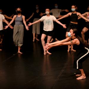 Fotografía de Odami (ensayo) - Conservatorio de Danza