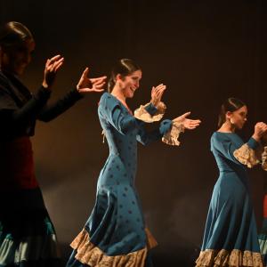 Fotografía de Por bandera (ensayo) - Conservatorio de Danza