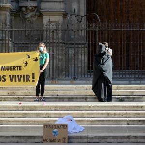 Fotografía de Extinction Rebellion (XR) Acción en Granada - 
