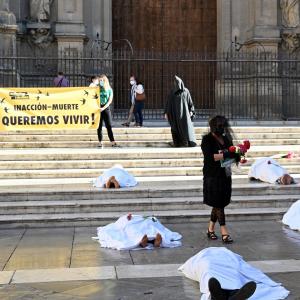 Fotografía de Extinction Rebellion (XR) Acción en Granada - 