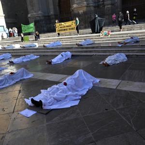 Fotografía de Extinction Rebellion (XR) Acción en Granada - 