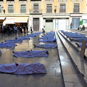 Fotografía de Extinction Rebellion (XR) Acción en Granada - 