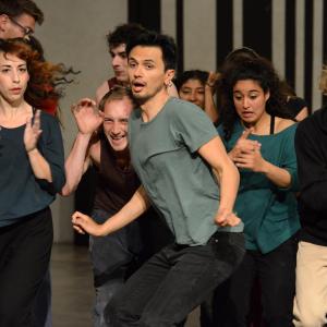 Fotografía de Muestra del trabajo de iniciación al teatro fisico - CAU