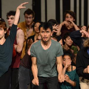 Fotografía de Muestra del trabajo de iniciación al teatro fisico - CAU