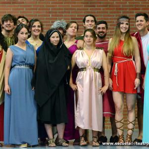 Fotografía de Lisístrata, en curso (ensayo) - Escuela de Teatro de Granada