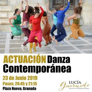 Fotografía de Muestra de Danza contemporánea - Escuela de danza y flamenco Lucía Guarnido