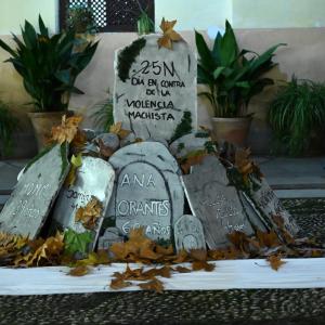 Fotografía de Performance del día contra la violencia machista - 