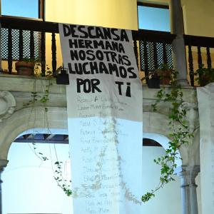 Fotografía de Performance del día contra la violencia machista - 