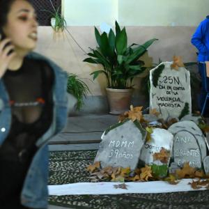 Fotografía de Performance del día contra la violencia machista - 