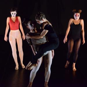 Fotografía de Clowns (ensayos previos) - Conservatorio de Danza