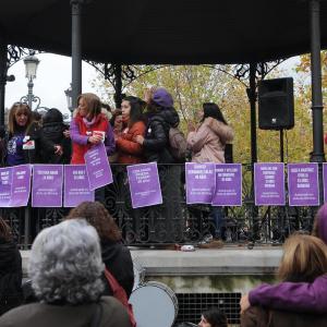 Fotografía de Manfiestación contra la violencia a las mujeres - 