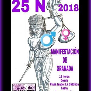 Fotografía de Manfiestación contra la violencia a las mujeres - 