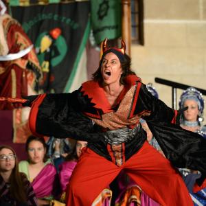 Fotografía de Desfiles de Moros y Cristianos en Cúllar (Plaza y representación) - Comparsas de moros y cristianos de Cúllar
