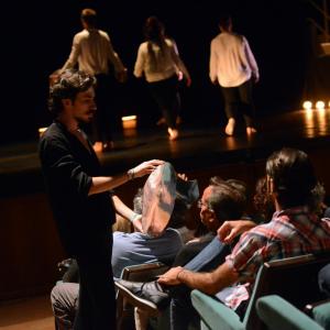 Fotografía de Lorca en los espejos - Aula de teatro de la UGR
