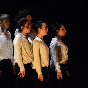 Fotografía de Lorca en los espejos - Aula de teatro de la UGR
