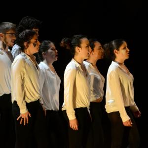 Fotografía de Lorca en los espejos - Aula de teatro de la UGR
