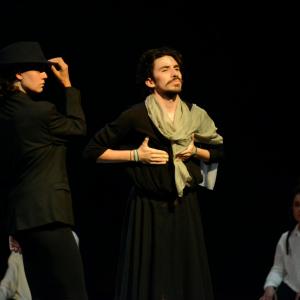 Fotografía de Lorca en los espejos - Aula de teatro de la UGR