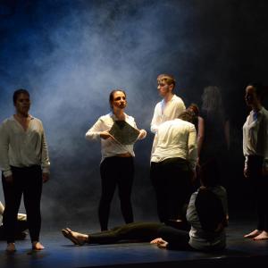 Fotografía de Lorca en los espejos - Aula de teatro de la UGR