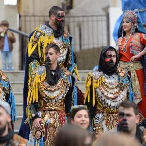 Fotografía de Desfiles de Moros y Cristianos en Cúllar (Moros) - Comparsas de moros y cristianos de Cúllar