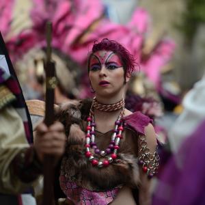 Fotografía de Desfiles de Moros y Cristianos en Cúllar (Moros) - Comparsas de moros y cristianos de Cúllar