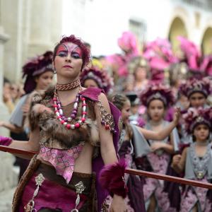 Fotografía de Desfiles de Moros y Cristianos en Cúllar (Moros) - Comparsas de moros y cristianos de Cúllar