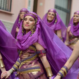 Fotografía de Desfiles de Moros y Cristianos en Cúllar (Moros) - Comparsas de moros y cristianos de Cúllar