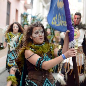 Fotografía de Desfiles de Moros y Cristianos en Cúllar (Moros) - Comparsas de moros y cristianos de Cúllar