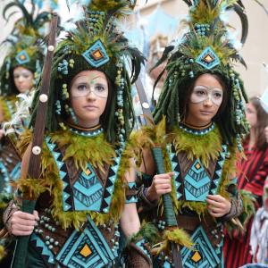 Fotografía de Desfiles de Moros y Cristianos en Cúllar (Moros) - Comparsas de moros y cristianos de Cúllar