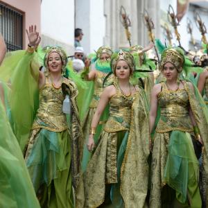 Fotografía de Desfiles de Moros y Cristianos en Cúllar (Moros) - Comparsas de moros y cristianos de Cúllar