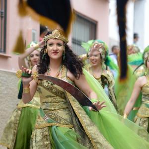 Fotografía de Desfiles de Moros y Cristianos en Cúllar (Moros) - Comparsas de moros y cristianos de Cúllar