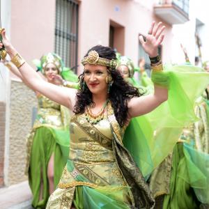 Fotografía de Desfiles de Moros y Cristianos en Cúllar (Moros) - Comparsas de moros y cristianos de Cúllar