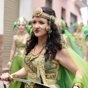 Fotografía de Desfiles de Moros y Cristianos en Cúllar (Moros) - Comparsas de moros y cristianos de Cúllar