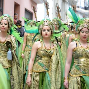 Fotografía de Desfiles de Moros y Cristianos en Cúllar (Moros) - Comparsas de moros y cristianos de Cúllar