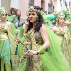 Fotografía de Desfiles de Moros y Cristianos en Cúllar (Moros) - Comparsas de moros y cristianos de Cúllar