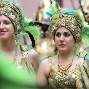 Fotografía de Desfiles de Moros y Cristianos en Cúllar (Moros) - Comparsas de moros y cristianos de Cúllar