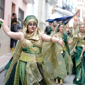 Fotografía de Desfiles de Moros y Cristianos en Cúllar (Moros) - Comparsas de moros y cristianos de Cúllar
