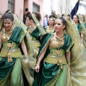 Fotografía de Desfiles de Moros y Cristianos en Cúllar (Moros) - Comparsas de moros y cristianos de Cúllar