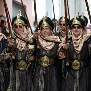 Fotografía de Desfiles de Moros y Cristianos en Cúllar (Moros) - Comparsas de moros y cristianos de Cúllar
