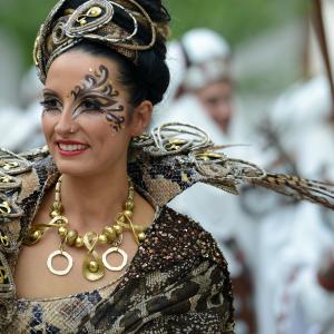Fotografía de Desfiles de Moros y Cristianos en Cúllar (Moros) - Comparsas de moros y cristianos de Cúllar