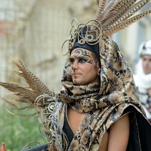 Fotografía de Desfiles de Moros y Cristianos en Cúllar (Moros) - Comparsas de moros y cristianos de Cúllar